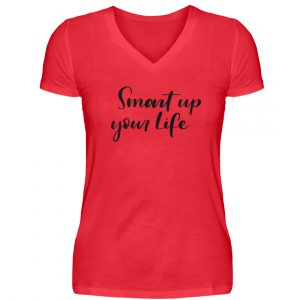 Smartupyourlife - Women V-Neck Shirt-2561